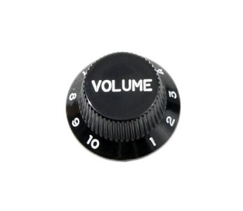 Guitar Patrol - Allparts black volume knob