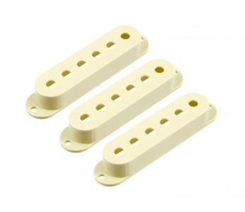 Guitar Patrol - Allparts PC-0406-048 Set of 3 Vintage Cream Pickup Covers for Stratocaster®