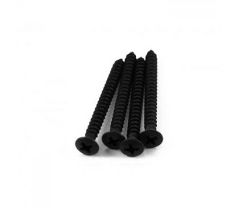 Guitar Patrol - Guitar and bass neck screws, black