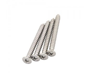 Guitar Patrol - Guitar and bass neck screws, chrome