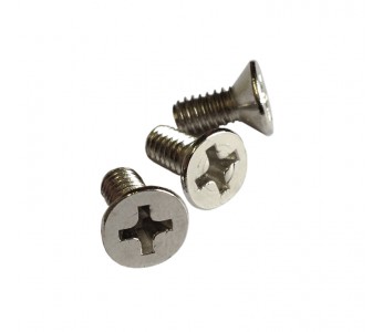 Guitar Patrol - Fender® nickel vintage bridge block screws, nickel