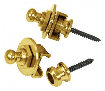 Guitar Patrol - Schaller Security Locks - Gold