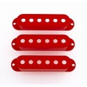 Allparts Pickup Covers Set Red