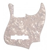 Guitar Patrol - Virgo 3-ply white pearloid pickguard for J-Bass