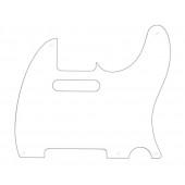 Guitar Patrol - Allparts PG-0560-025 Tele® style Pickguard 1-ply - White