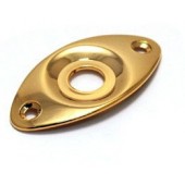 Guitar Patrol - Virgo Eye-shaped Jack Plate Gold