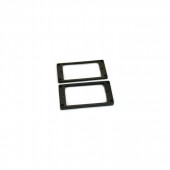 Allparts Flat Humbucker Ring Set Epiphone® Black