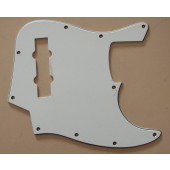 Allparts J-Bass® Style Pickguard 3 ply White