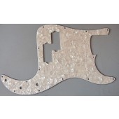 Allparts Precision Bass® Style Pickguard 3 ply White Pearloid