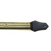 Get'm Get'm Guitar Strap Striped Green Cord