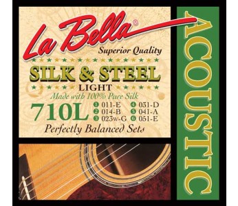 Guitar Patrol - La Bella 710L Silk & Steel