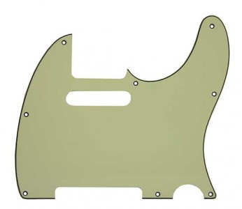 Guitar Patrol - Allparts 3-ply mint pickguard for Telecaster