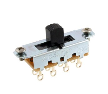 Guitar Patrol - Switchcraft On-Off-On Slide Switch for Mustang