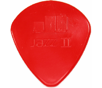 Dunlop Nylon Jazz II 1.18 Red Plectrum