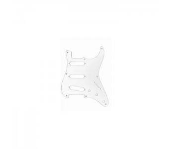 Allparts Strat® Style SSS 8 hole Pickguard Clear