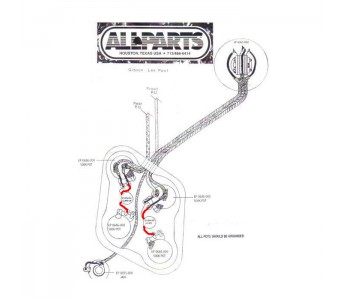 Allparts Assorted Wiring Diagrams (18)
