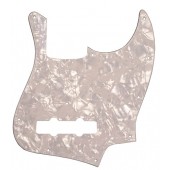 Mighty Mite MM5907 J-Bass Style Pickguard White Pearloid