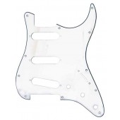 Allparts Strat® Style SSS Slagplaat Wit