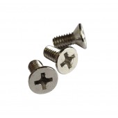 Guitar Patrol - Fender® nickel vintage bridge block screws, nickel